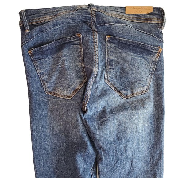 Zara Trafuluc denim Skinny Ripped Jeans - Picture 10 of 12